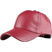 Adjustable Cap Baseball Cap Outdoors Casual Hat Sports Cap Leather Hat for Wen and Men
