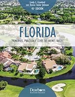 Licencia de Agente Inmobiliario del Estado de la Florida 45th edición - Presenta las nuevas leyes y prácticas profesionales de bienes raíces de la Florida 1078818398 Book Cover