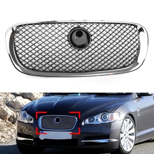 Calandre Jaguar XF cassée ? Grille de maille supérieure pare-chocs avant pour X250