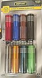 Defiant LED Aluminum Flashlight Combo (8-pack) with Batteries