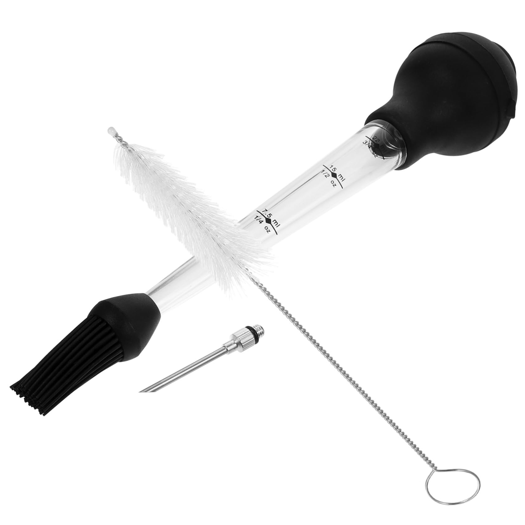 IWOWHERO Kitchen Gadget Meat Injector Turkey Seasonings Injector Enhance Meat Flavor