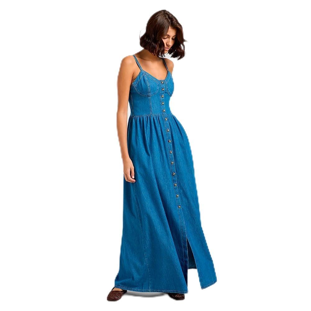 Lee Women's Corset Maxi Dress Casual Dress, Label Yourself, L Fashion