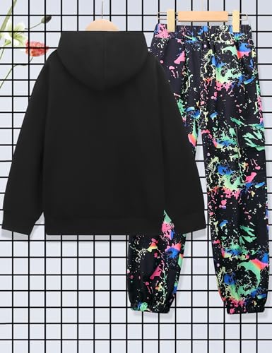Boys Clothes Long Sleeve Hooded Sweatshirt Top Camouflage Sweatpants Fall Winter Kid Outfits Set 6-14T