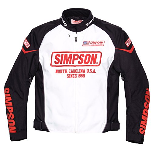 SIMPSON シンプソン　ナイロン　ジャケット 3Ｌ Amazon | [シンプソン] ナイロンジャケット ホワイト 3L SJ-5136