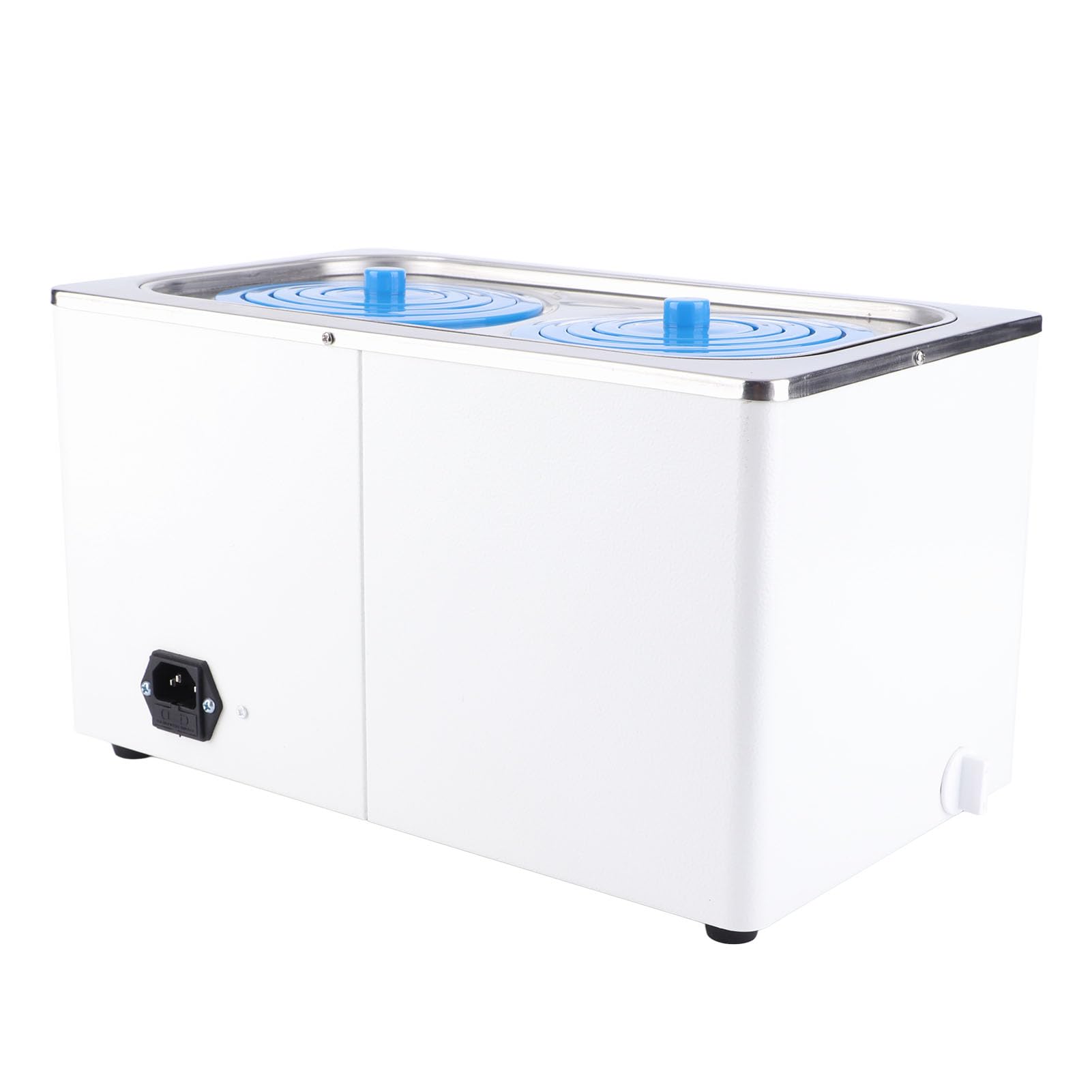 Baño MaríA Termostático de Laboratorio Digital 8L, Aberturas, 600W, Calentamiento Rápido, Control Preciso de Temperatura, A Prueba de Derrames (Enchufe europeo 220V)