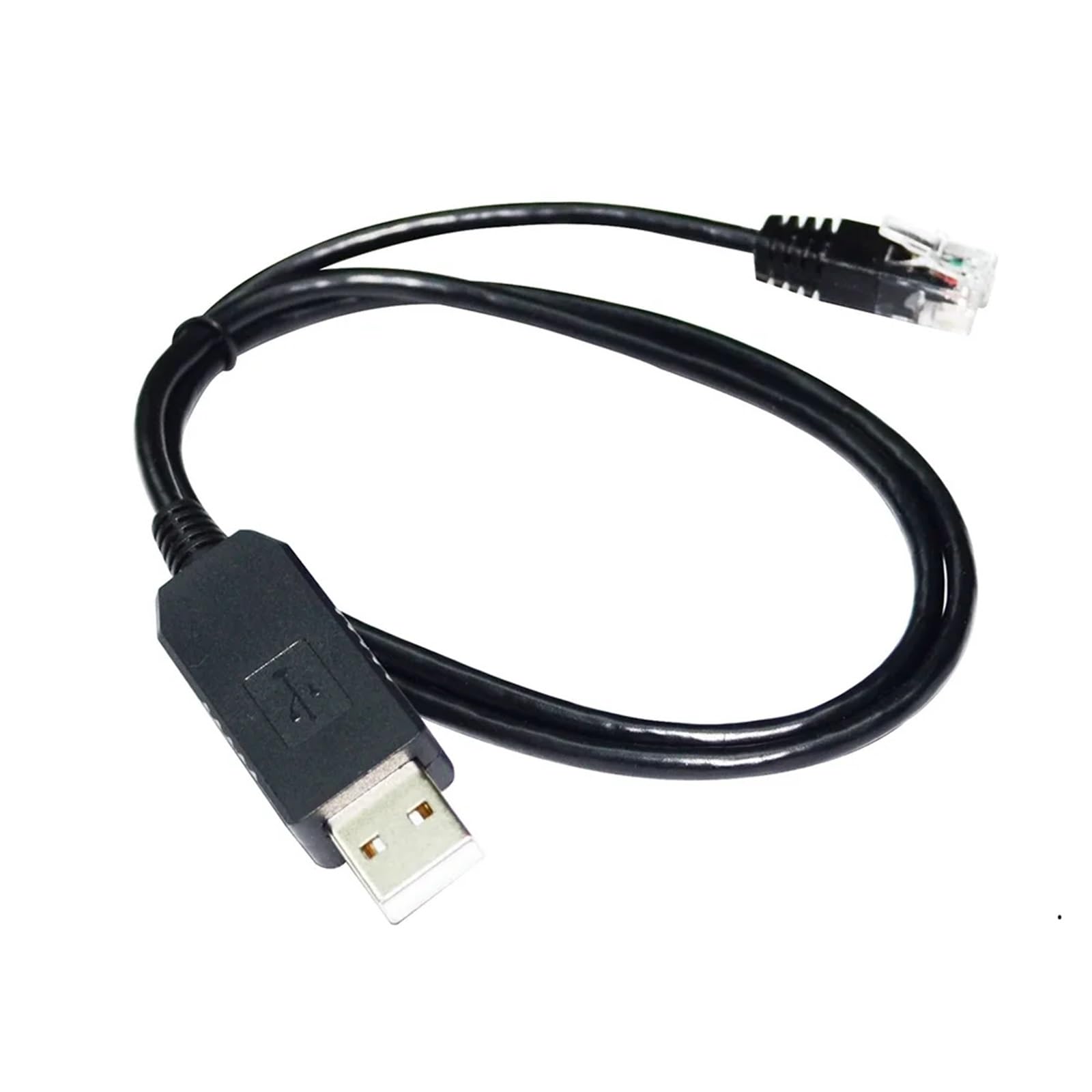 EQDIR - Cavo adattatore seriale da USB a RJ11 RJ12 6P4C per S-W AZ, GTI Mounts, connessione a PC o cavo ZWO ASIAIR (1,8 m)