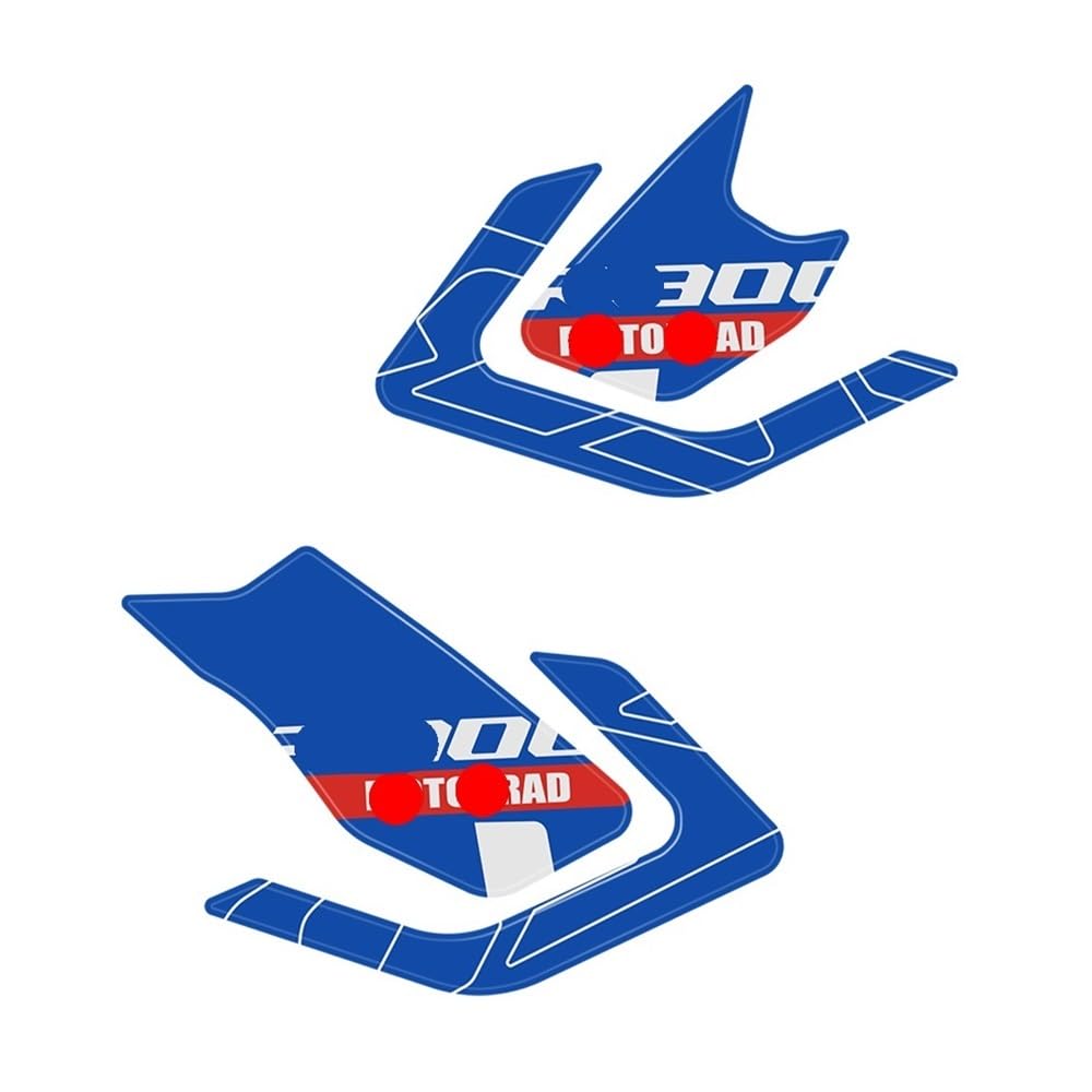 Motorcycle Sticker Side Tank Pad Kit for R 1300 GS for GS1300 for R1300GS 2024 Tank Pad(Blue)