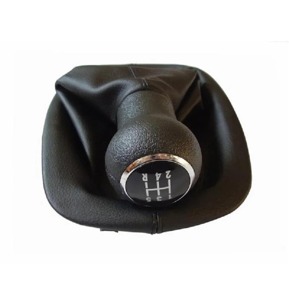 YDXHERTA 5 Speed 6 Gear Car Gear Shift Knob with Gaitor for Passat B5 B5.5 1998-2004 B5 FL 2000-2005 Auto Parts(5speed)