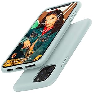 Gorain Hülle für iPhone 11 Pro Max, Flüssig Silikon Kratzfeste Handyhülle rutschfeste Schutzhülle Schale Stoßfestes Bumper Case Handyschale für iPhone 11 Pro Max