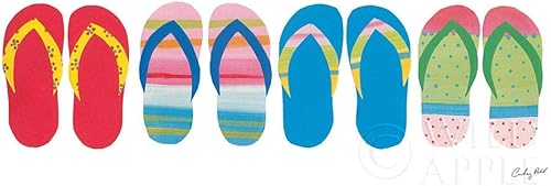 Posterazzi PDX58958SMALL - Póster impreso con diseño de sol de arena marina VII Courtney Prahl, 24 x 10, multicolor disponible en Yaxa Guatemala