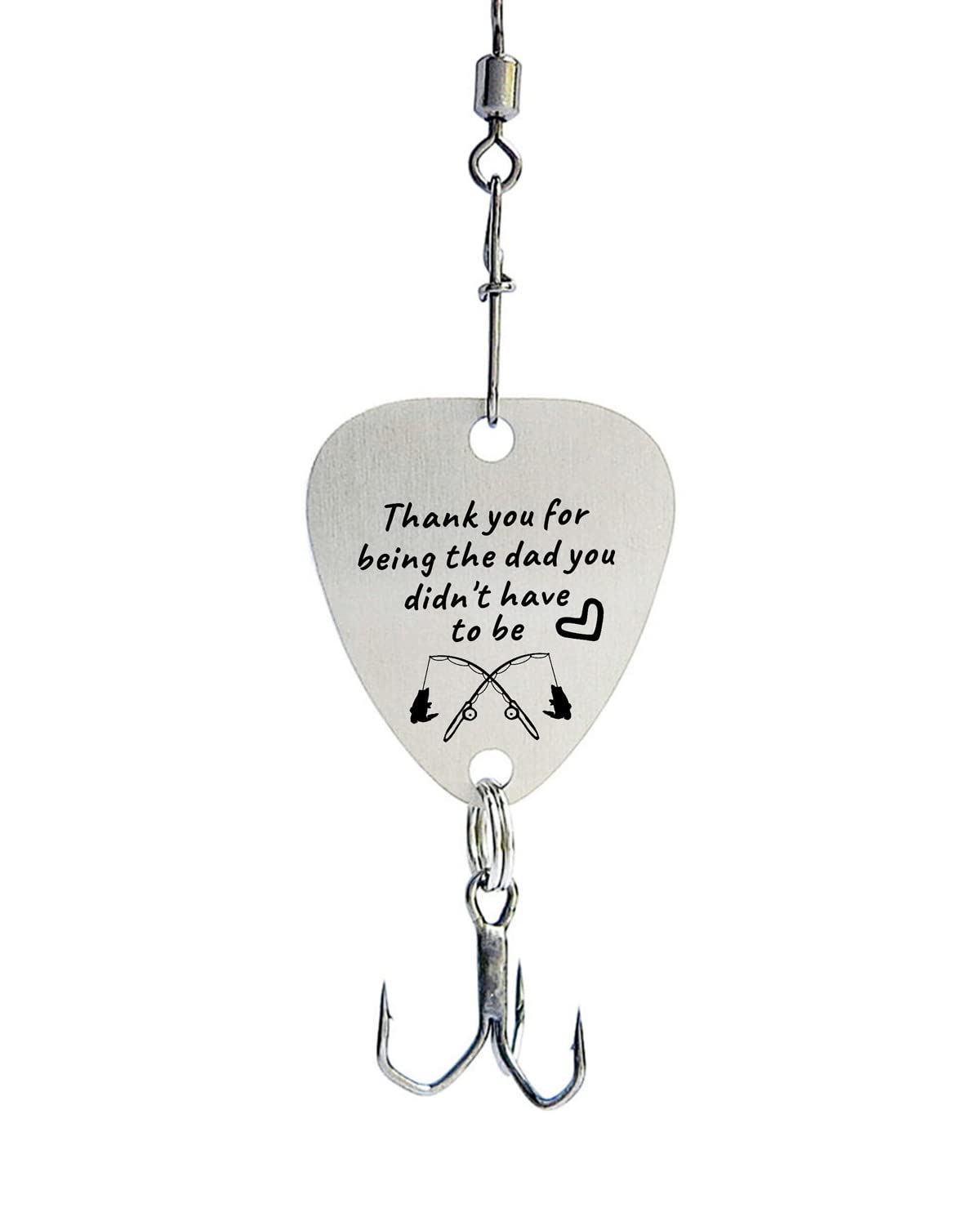 Fishing Lure Gift For Stepdad - Thank You For Being The Dad You Didn't Have To Be