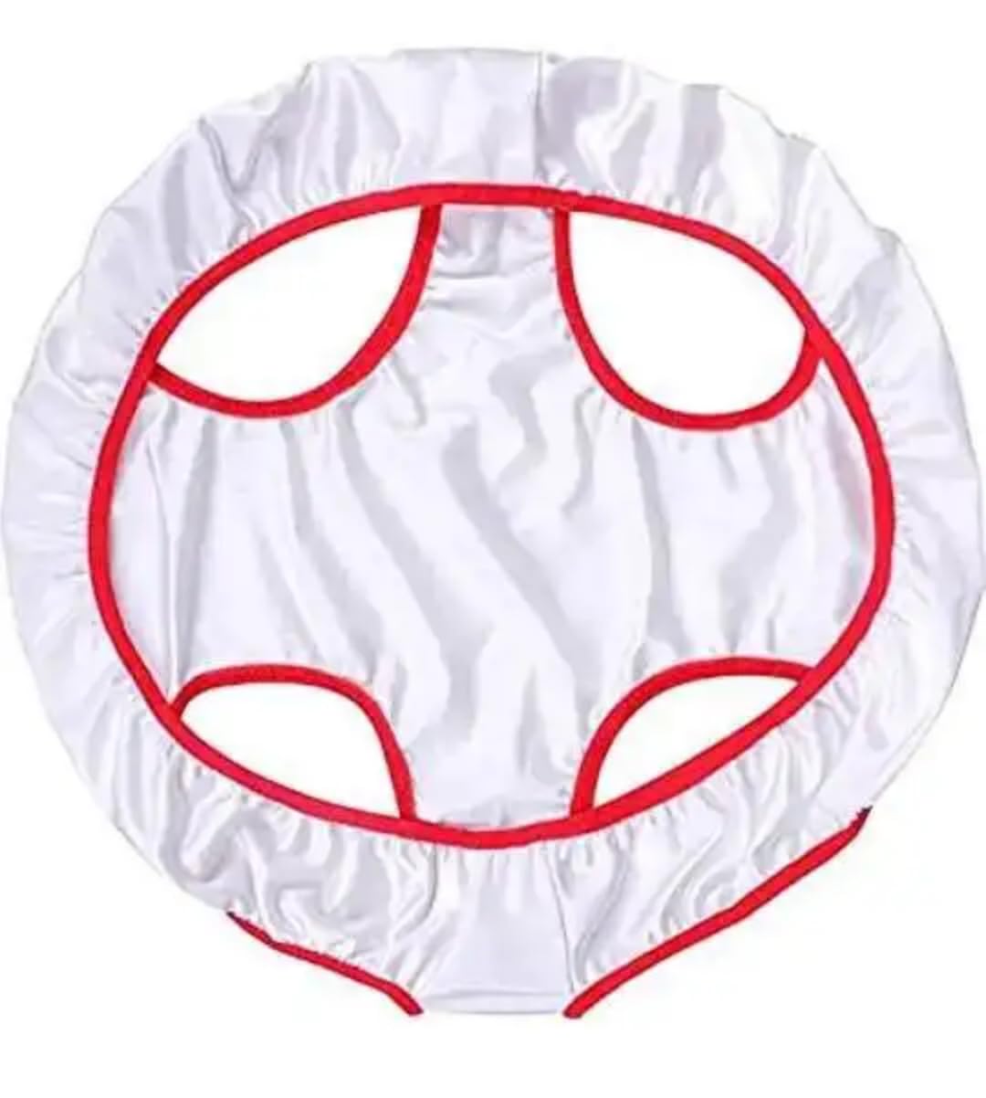hkreen Lingerie for Women Couple Underwear Honeymoon Dress Free Size White, Red-picture-13