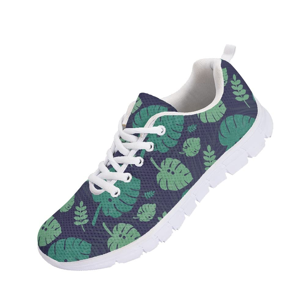 Amzbeauty Zapatos de correr de malla con diseño de Hawaii para hombre, para hombre, informales, para caminar, 6-13UK, Selva, 40 2/3 EU