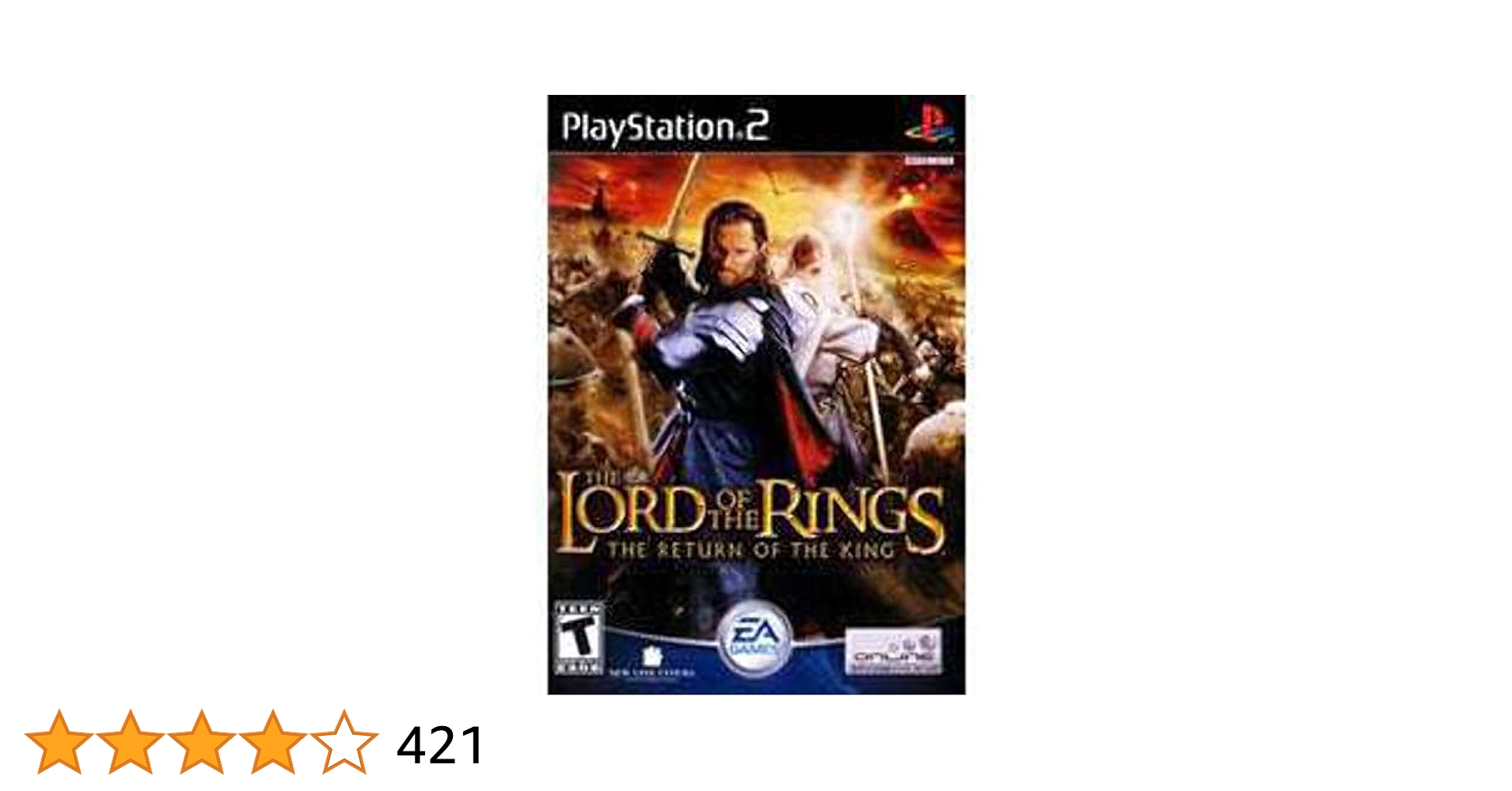 The lord of the rings the return of the king ps2 cheap
