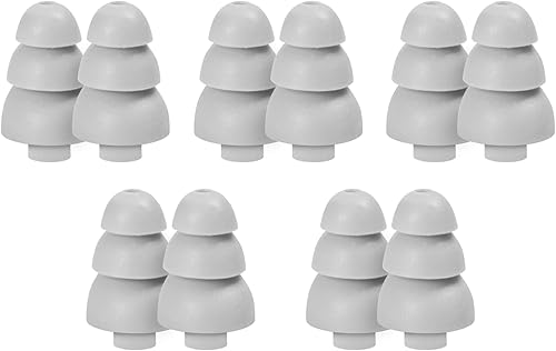 Etymotic Research ER38-18 3 rebordes de repuesto para orejeras  10 unidades  gris, grande