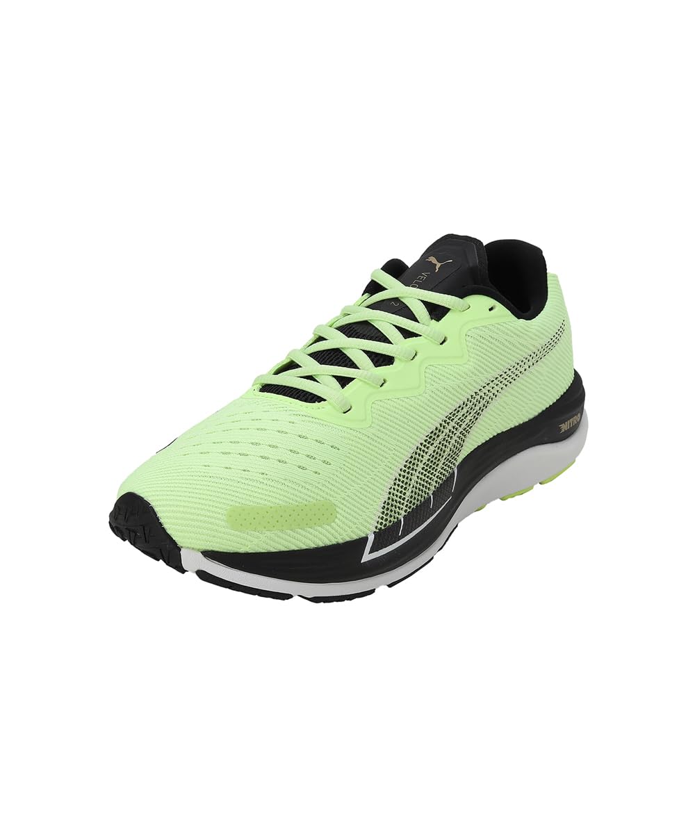 Puma Mens Velocity Nitro 2 Run 75 Fast Yellow-Black Running Shoe - 11UK (37852901) (B0BSLHHZM2) Amazon Price History, Amazon Price Tracker