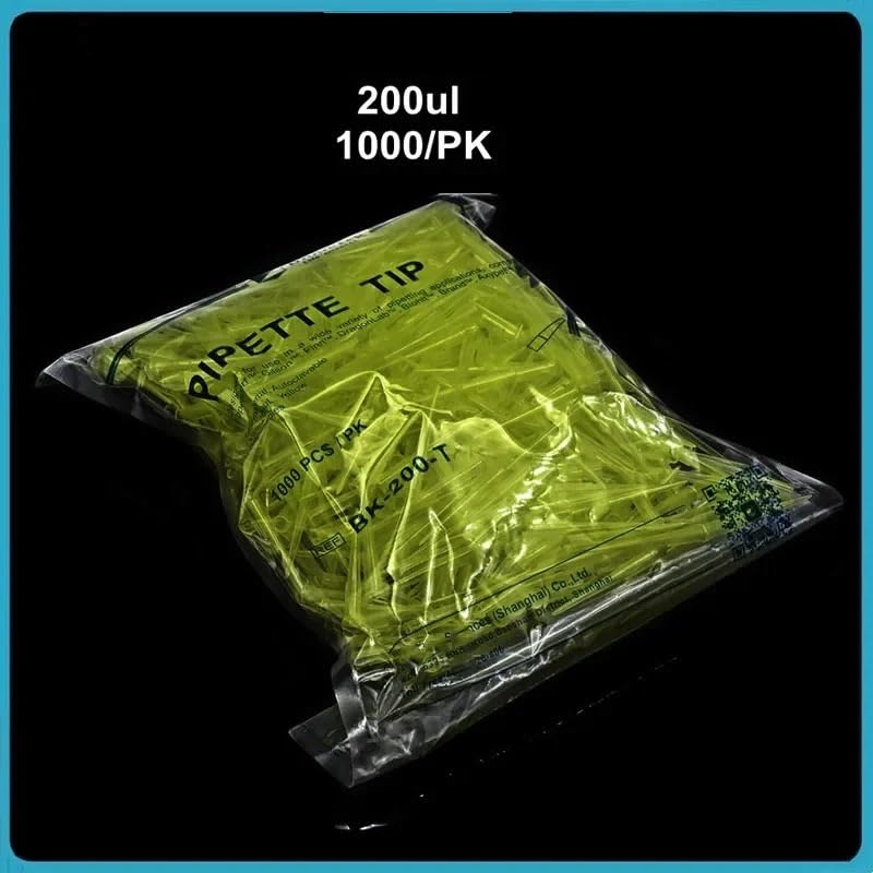 Laboratory Pipette tip Dispenser, Universal Pipette tip, Plastic Pipette tip, White, Yellow, Blue 10ul 20 200 1000 5000ul(1000ul EXTD (500pcs))