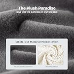 EverFoams Women's Closed Back Slippers Fuzzy Faux Wool Soft Lightweight Non Slip House Shoes - Image 3