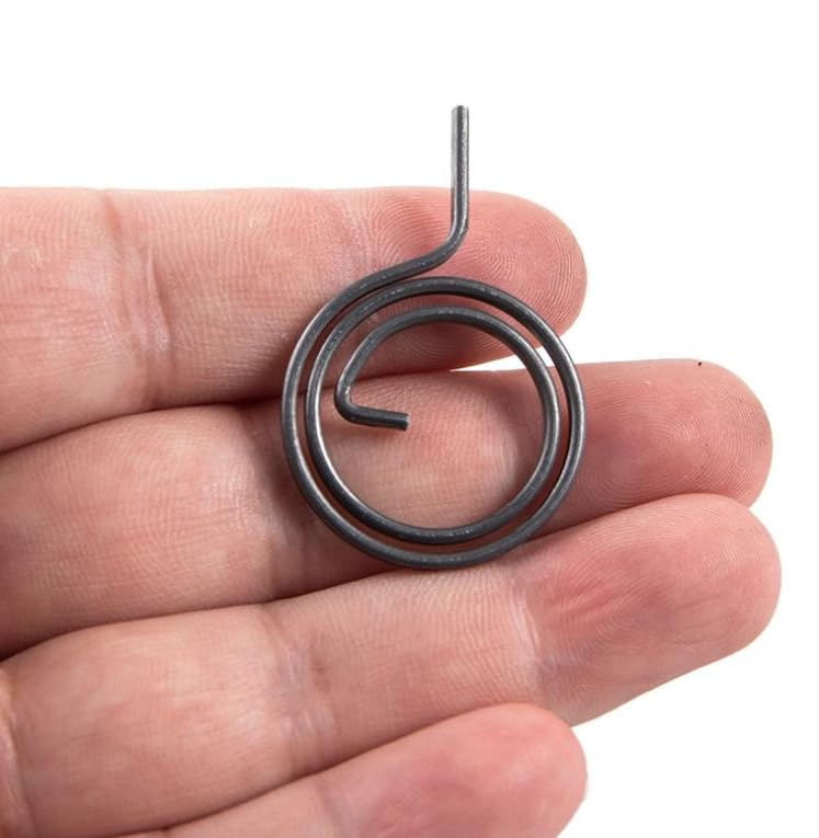 Mortise Handle Replacement Spring with External Circlip (Universal Size), Door Hardware, Compatible with Every Door Handle, 300,000+ Cycle Tested, Material: Carbon Steel