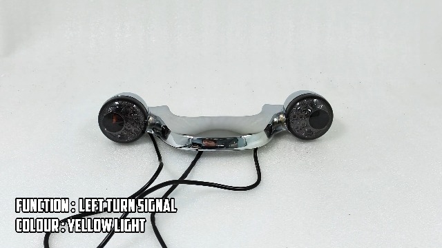 Amazon.com: HDBUBALUS Motorcycle Integrated Turn Signals Brake