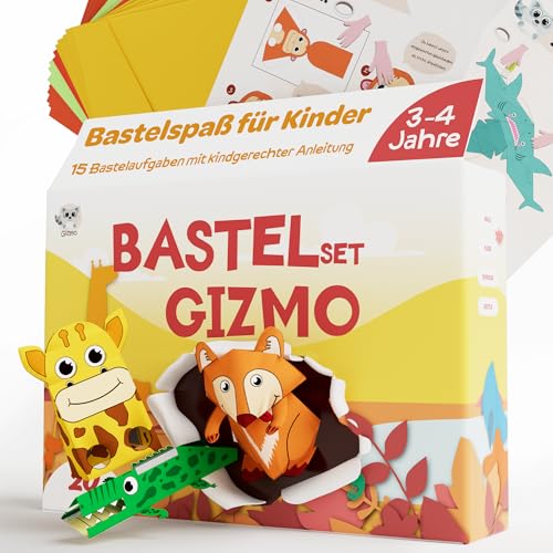 Heldenzimmer - Bastelset Kinder 3 Jahre- [15 Bastelideen & Bastelvorlagen]...