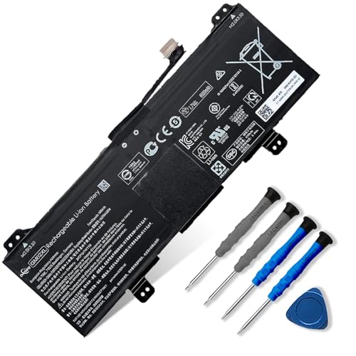 Image of 47.3Wh GM02XL /GB02XL Laptop Battery Compatible for HP Chromebook 14 G5 Chromebook 11 G6 G7 EE Chromebook X360 11 G1 Series Notebook 917679-271 HSTNN-UB7M HSTNN-DB7X 917725-855 7.7V 6150mAh