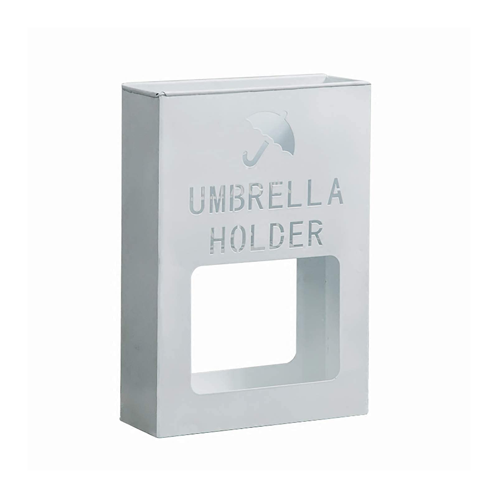 Porte-parapluie en fer rectangulaire pour garder un couloir intérieur propre