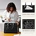 LOVEVOOK Laptop Tote Bag for Women,Leather Work Bag, Waterproof Business Teacher Bag,Large Computer Handbag Purse Briefcase,Office Gifts for Women
