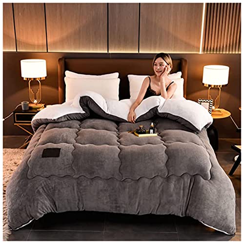 Couette pour lit double chaude en microfibre pour des nuits cocooning