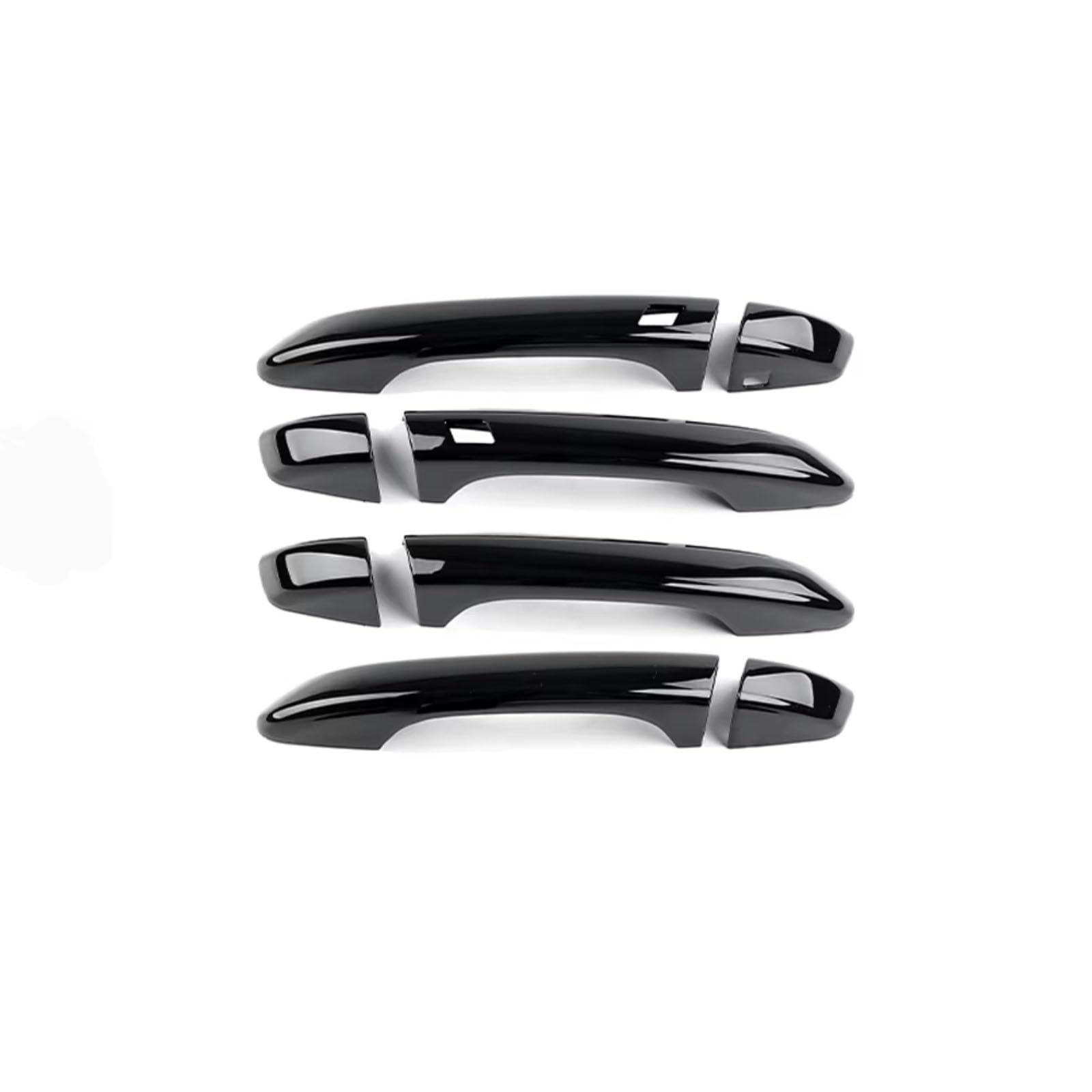 Lrfzsych Black Car Outer Door Handle Compatible With Kia For Stinger 2018 2019 2020 2021 2022 2023 Exterior Door Handle Cover Decoration Sticker Trim Protector Styling(,Lhd)