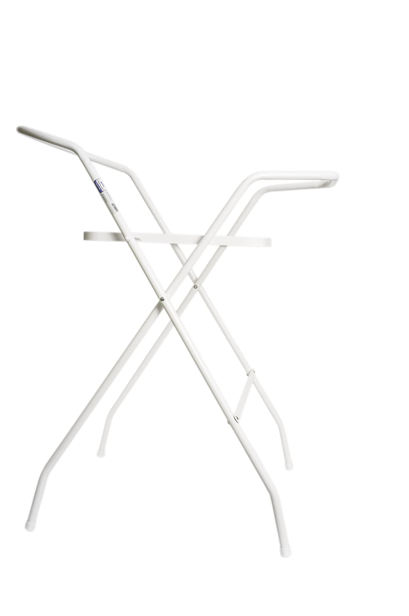 Tega Baby® Soporte para bañera de bebé de 86 cm, soporte a juego, práctico y universal, sin capazo, soporte: prémium, color blanco