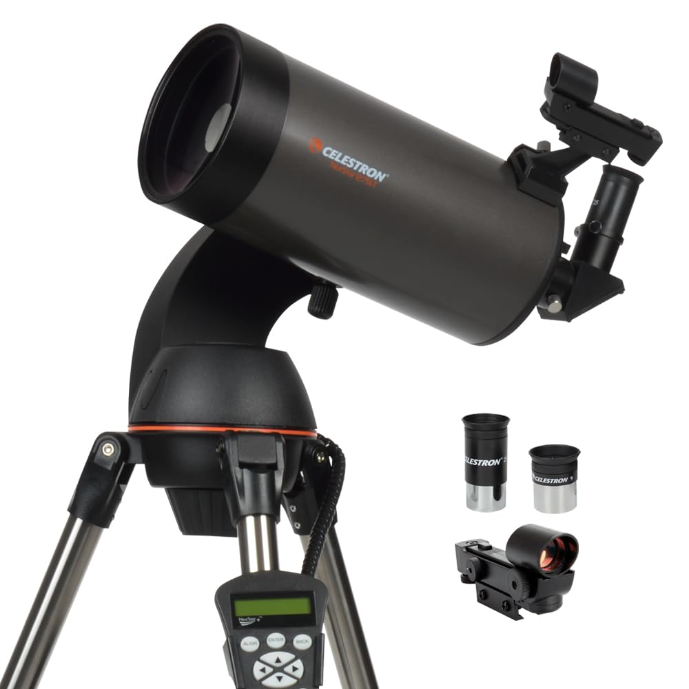 Celestron 22097 NexStar 127SLT-​Mak Portable Computerised Maksutov-​Cassegrain Telescope, Grey