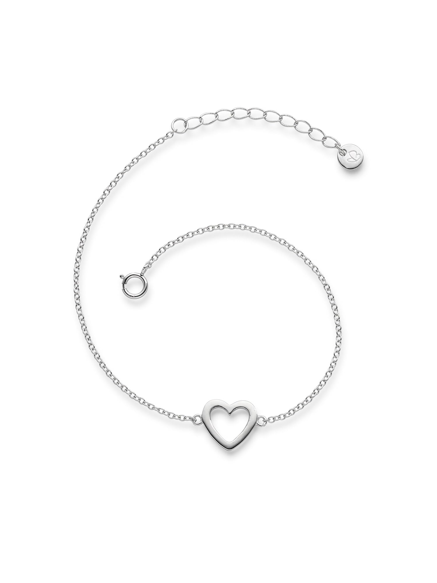 Glanzstücke München Bracciale ad ancorada Donna in Argento Sterling 925