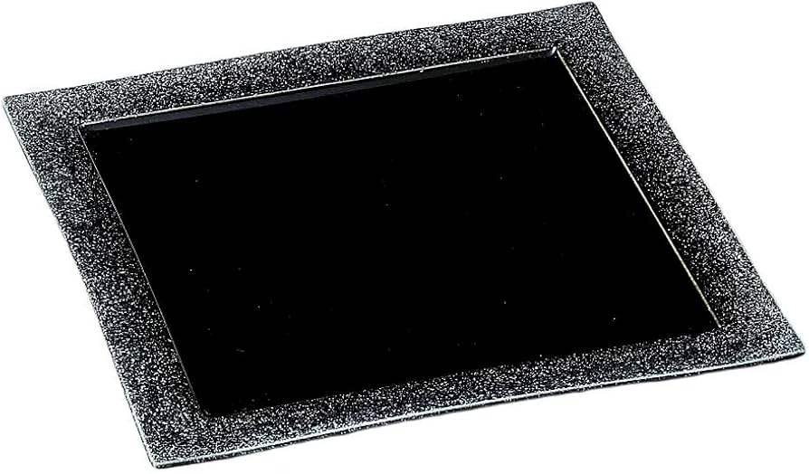 Amazon.co.jp: コスモ（シルバー）27cm角皿 | 角皿（大） [ 27×27×2