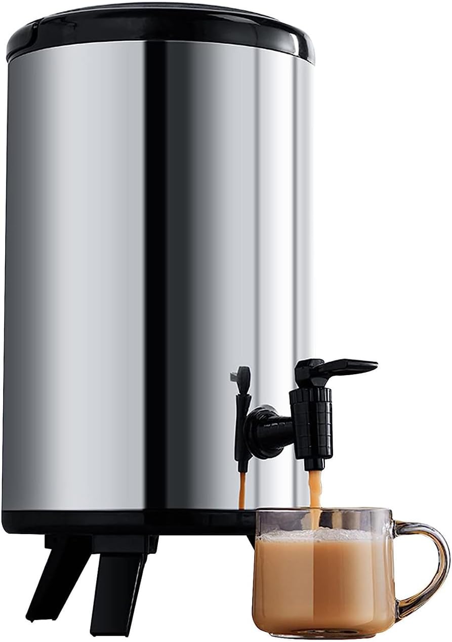 Commercial Milk Tea Thermos Water Barrel with Faucet