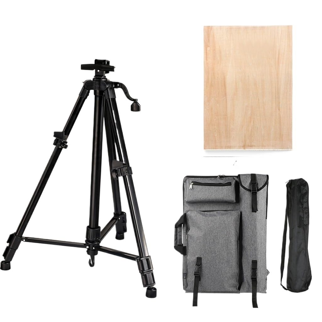 MYUYEE A Complete Set Of Aluminum Alloy Portable Student Sketching Tools Set For Art Students With An Easel Bracket
