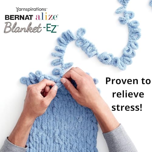 BERNAT Alize Blanket-EZ, Denim Blues, 180g - Image 3