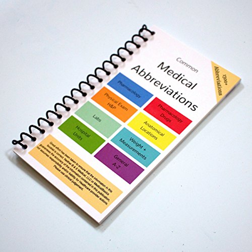 Scrubnotes - Medical Reference ID Badge Cards - 13 Card Set with Pocket Medical Abbreviation Booklet for Doctors and Nurses - Thumbnail 2