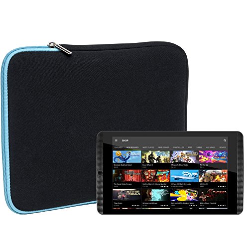 Slabo Tablette Housse pour Nvidia Shield K1 Housse de Protection en néoprène - Turquoise/Noir