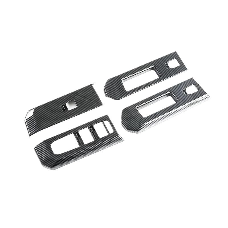 Accessori Interni Auto Per Toyota Per HiLux 2026+ Copertura Pannello Controllo Finestra Protezione Decorazione Portiera Dell'auto 4 Pezzi Con Guida A Destra