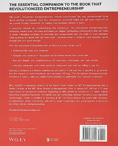 Disciplined Entrepreneurship Workbook