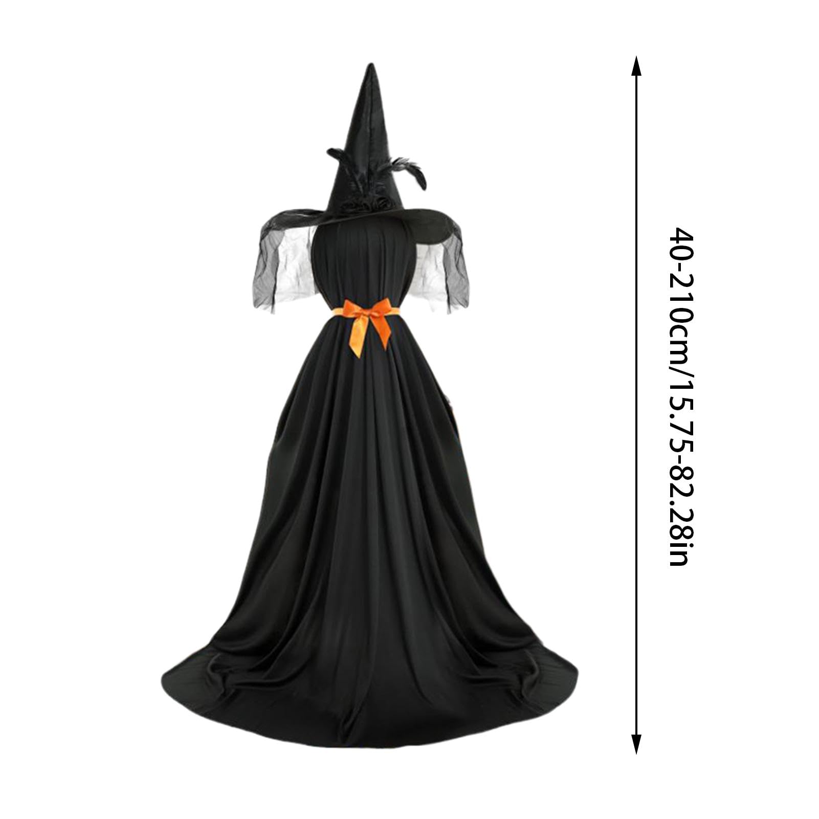 Halloween Trawnik Witch | Świąteczne oświetlenie czarownic | Dekoracyjna latarnia czarownicy | Dekoracje LED o tematyce Halloween | Światła sylwetki czarownicy | Upiorne dekoracje
