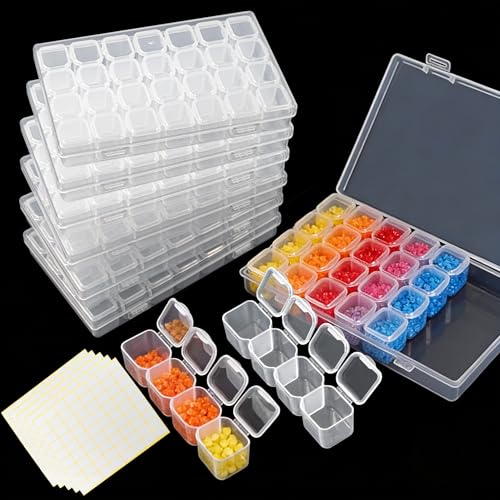 Organizador de cuentas de plástico para manualidades y proyectos creativos en casa 2