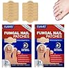 42 pezzi di cerotti per unghie fungine, cerotti per il trattamento dei funghi alle unghie dei piedi, cerotti per unghie, riparazione unghie extra forte per 8 ore, efficaci contro le infezioni fungine