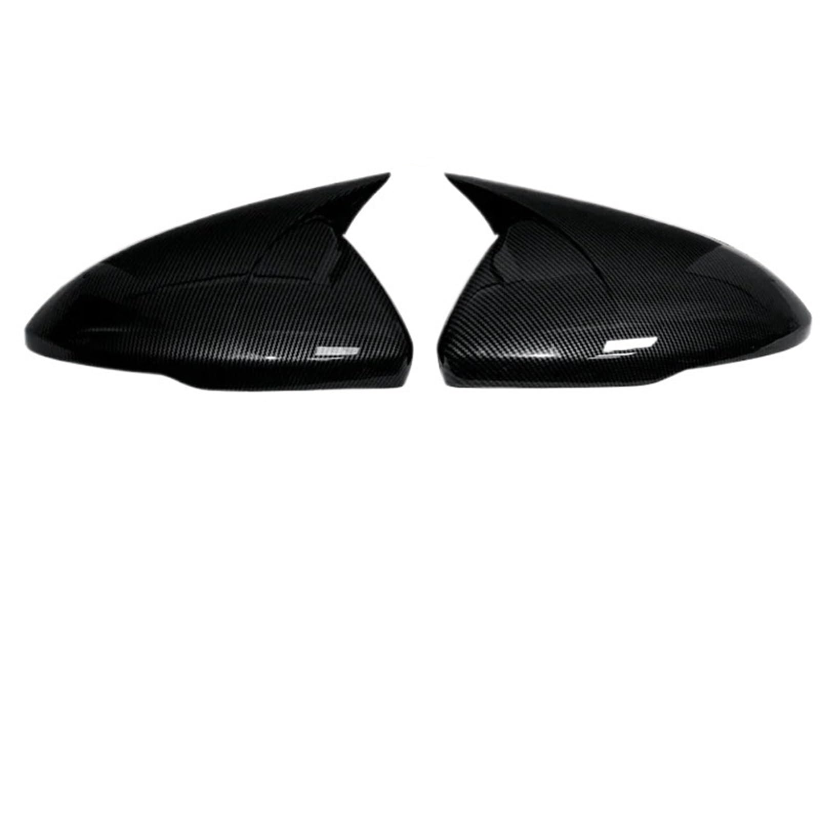 Fit for Chevrolet Cruze 2017-2019 Car Rearview Side Mirror Cover Wing Cap Sticker Exterior Door Rear View Case Trim Shell Housing Car Wing Mirror Covers Caps(Carbon Pattern)