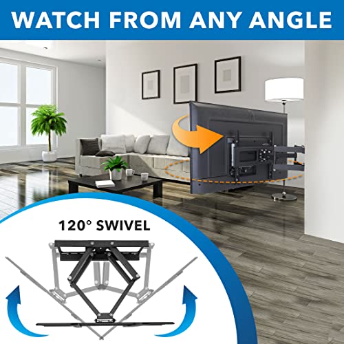 Mount-It! MI-396 Tv Mount Full Motion Weatherproof Tv Mounting Bracket thumb #4