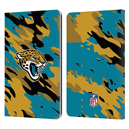 Funda Kindle Paperwhite 1 2 3 de cuero tipo libro Jacksonville Jaguars