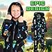 Minecraft Boys Fleece Hooded One-Piece Pajamas, Warm Fleece Hooded Loungewear Suit for Boys - Gifts for Gamers (Black Aop, 13/14 years)