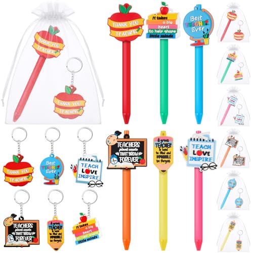 ReliThick 6 Sets Teacher Appreciation Gifts Include Teacher Pens ...
