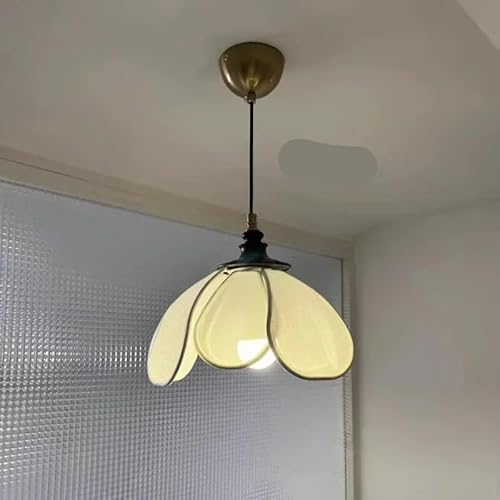 �V�����f���A, �k�����N���[�~�[�X�^�C�� E27 LED�y���_���g���C�g �t�����`�x�b�h���[���v�����g�t�@�u���b�N�V�����f���A ���g���_�C�j���O���[���݂艺�������v LED���~�i���A(D30cm,Smart bulb)